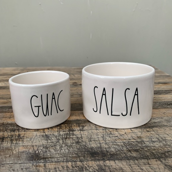 Rae Dunn Guacamole and Salsa Set - Picture 2 of 4